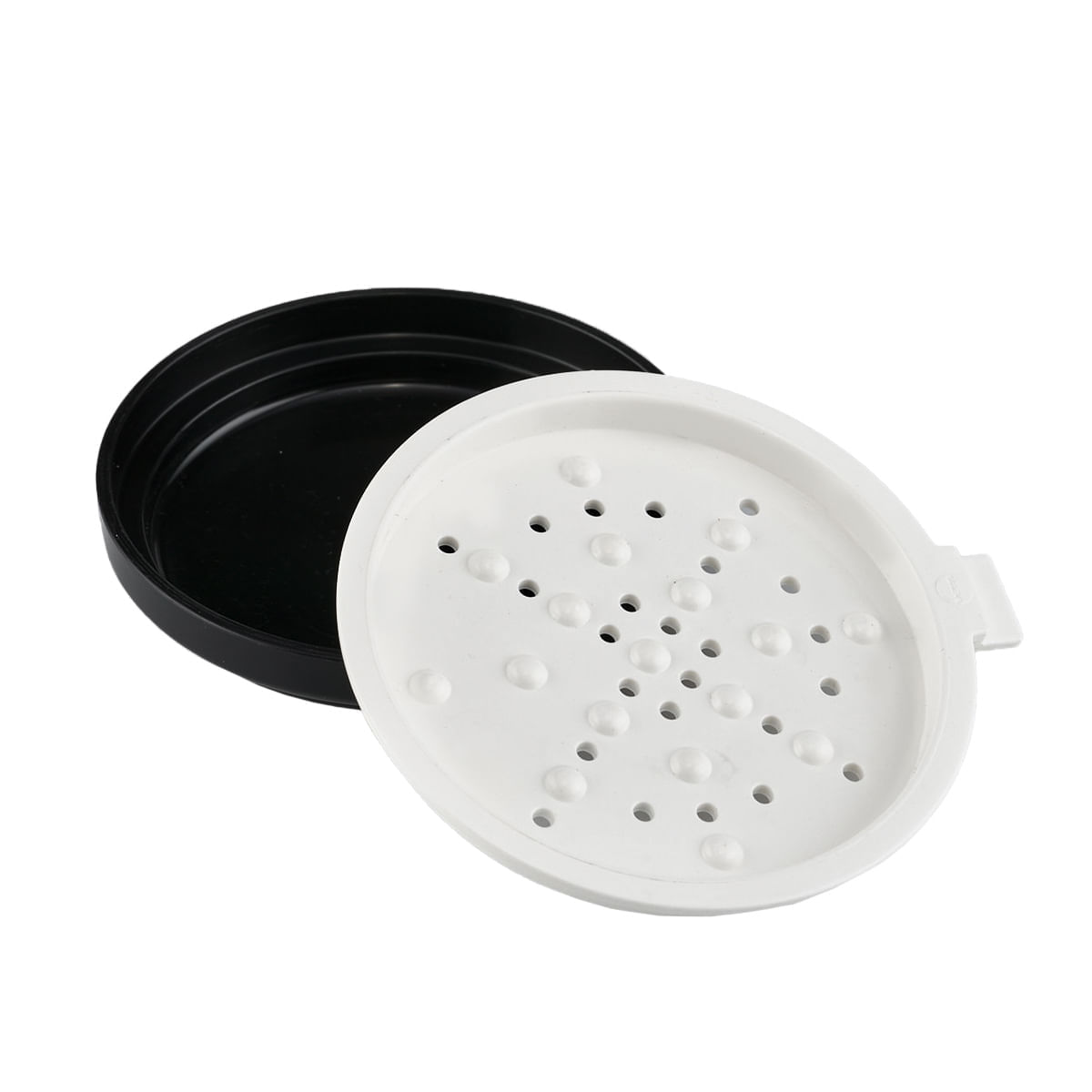 Saboneteira Unique Branca em Polipropileno