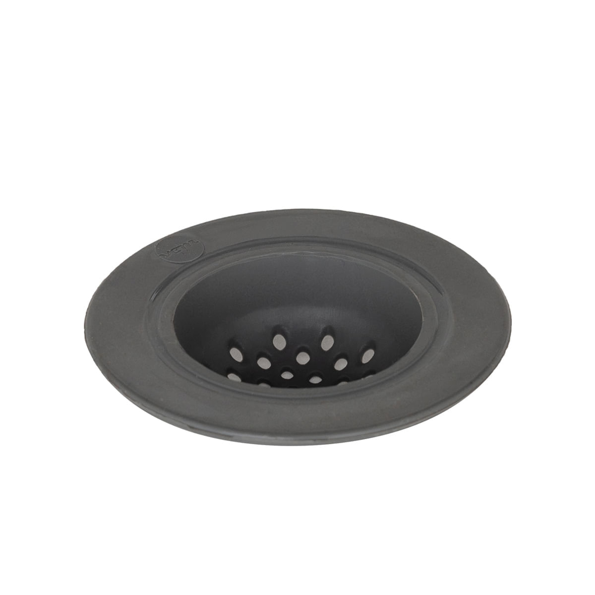 Ralo De Pia Facility 8,5cm x 5,5cm Cinza em Silicone