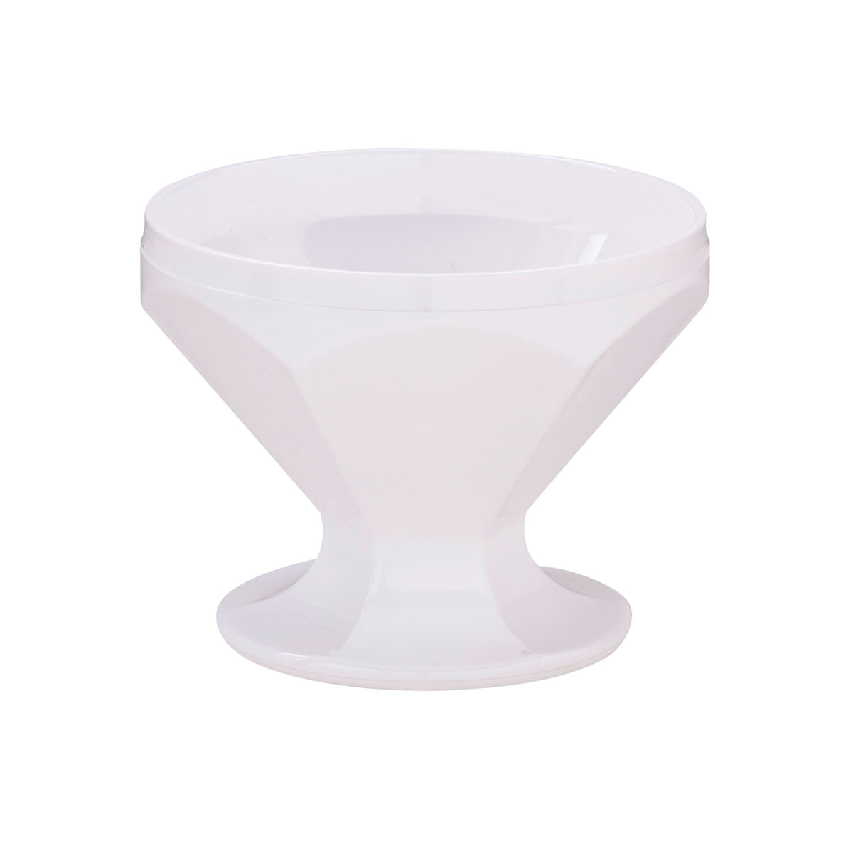 Taça de Sobremesa Caribe 150ml Branca em Polipropileno