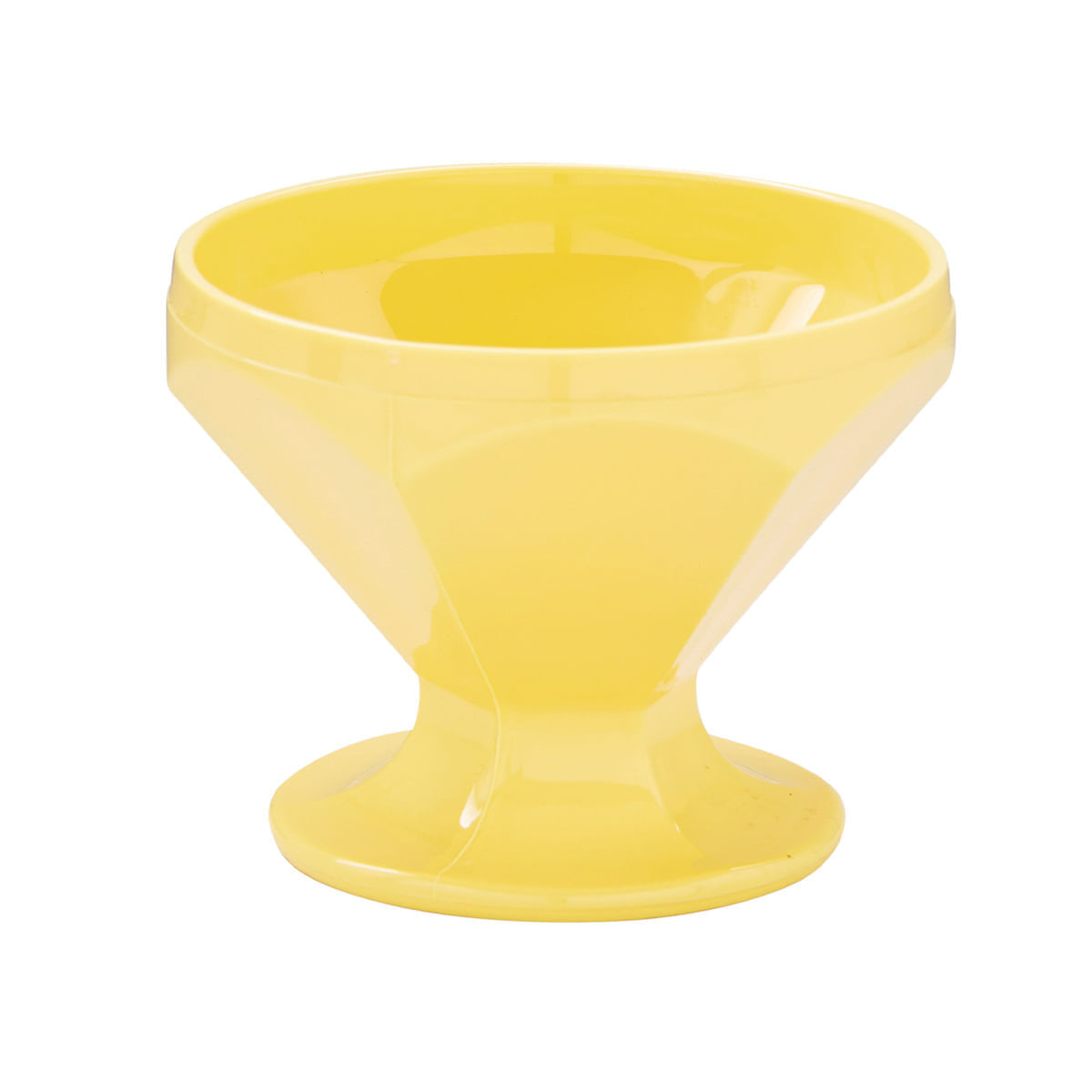 Taça de Sobremesa Caribe 150ml Amarelo em Polipropileno