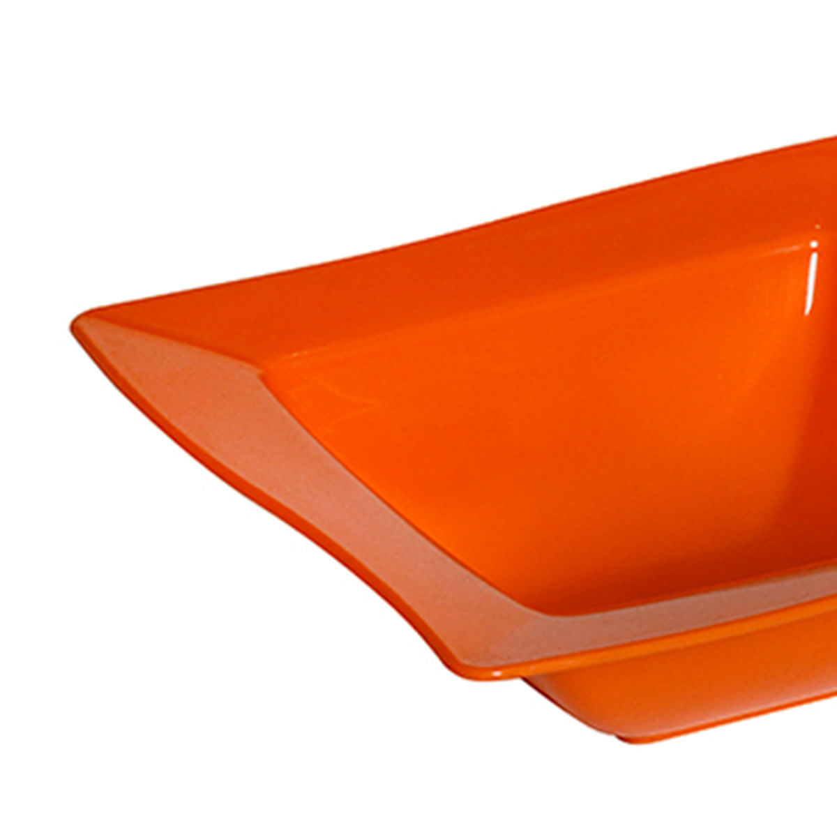 Saladeira Moove Quadrada 800ml Laranja em Policarbonato - Imagem 3