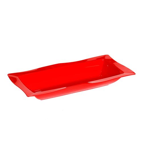 Saladeira Moove Retangular 5L Vermelha em Polipropileno – Linha Tropical VEM