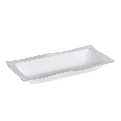 Saladeira Moove Retangular 5L Branca em Policarbonato – Linha Profissional Cook VEM