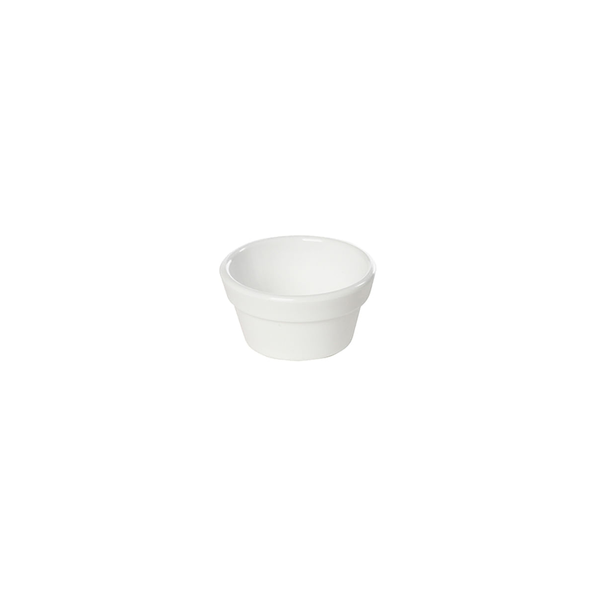 Ramequim Cheff 30ml Branco em Polipropileno