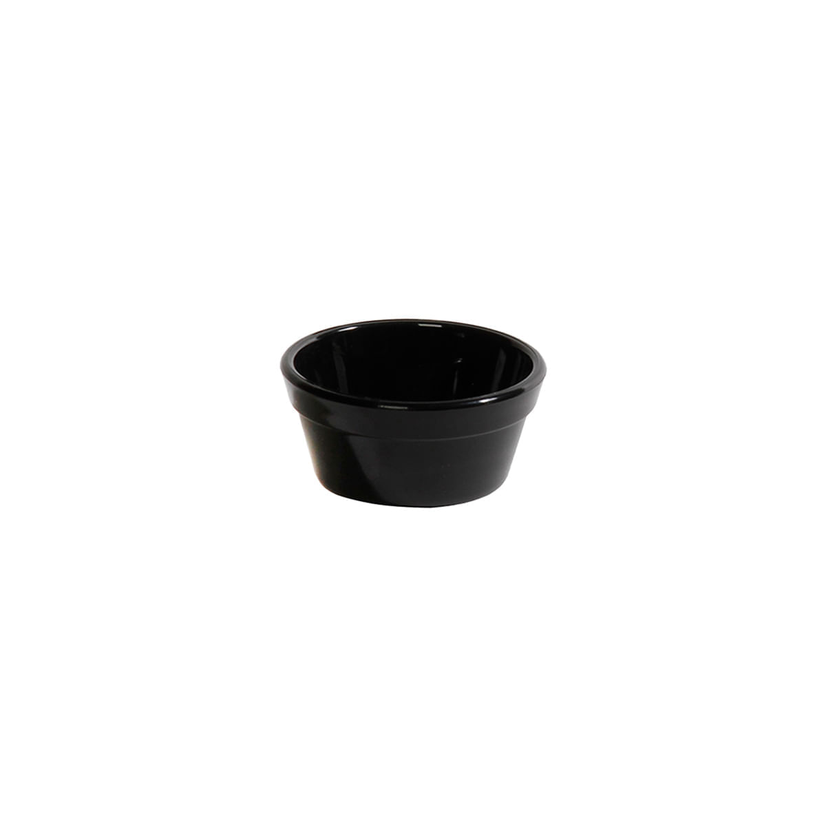 Ramequim Cheff 60ml Preto em Polipropileno