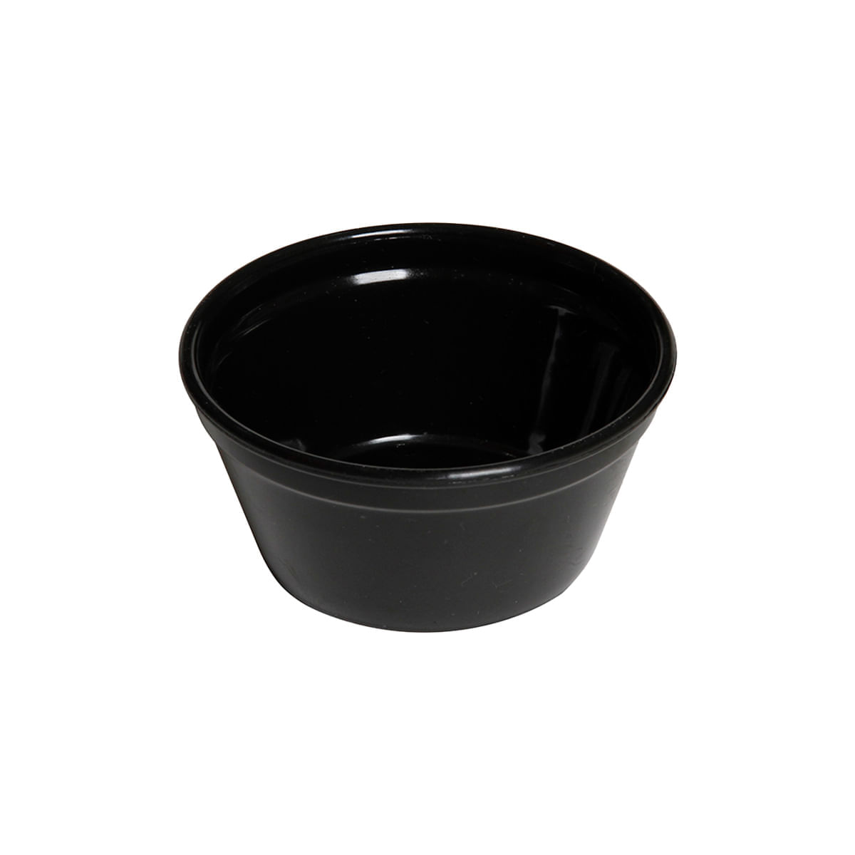Ramequim Cheff 150ml Preto em Polipropileno