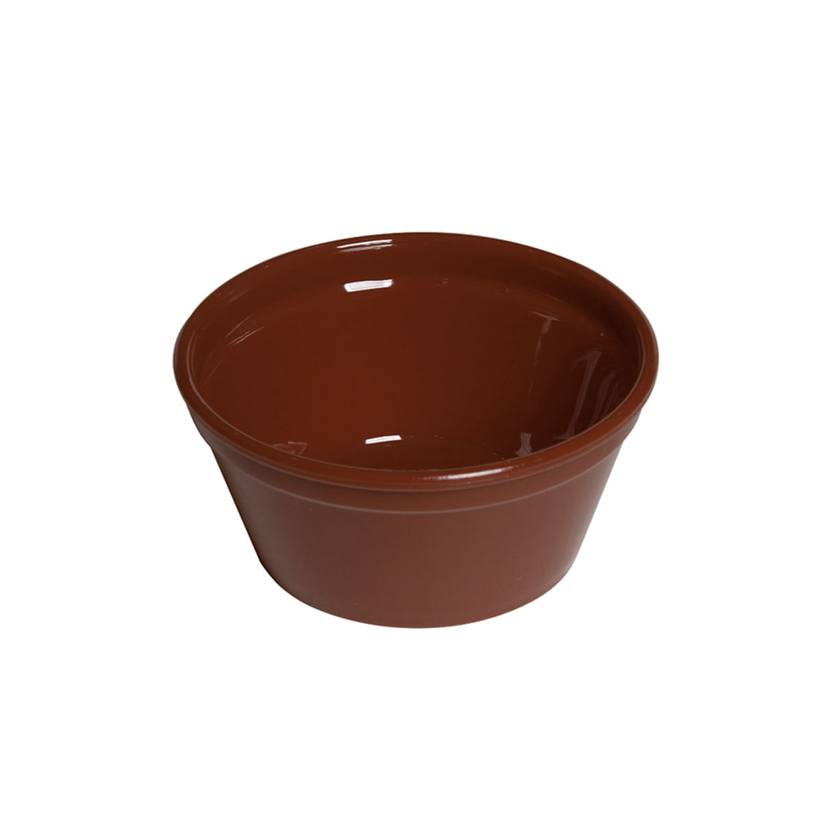 Ramequim Cheff 150ml Marrom em Policarbonato