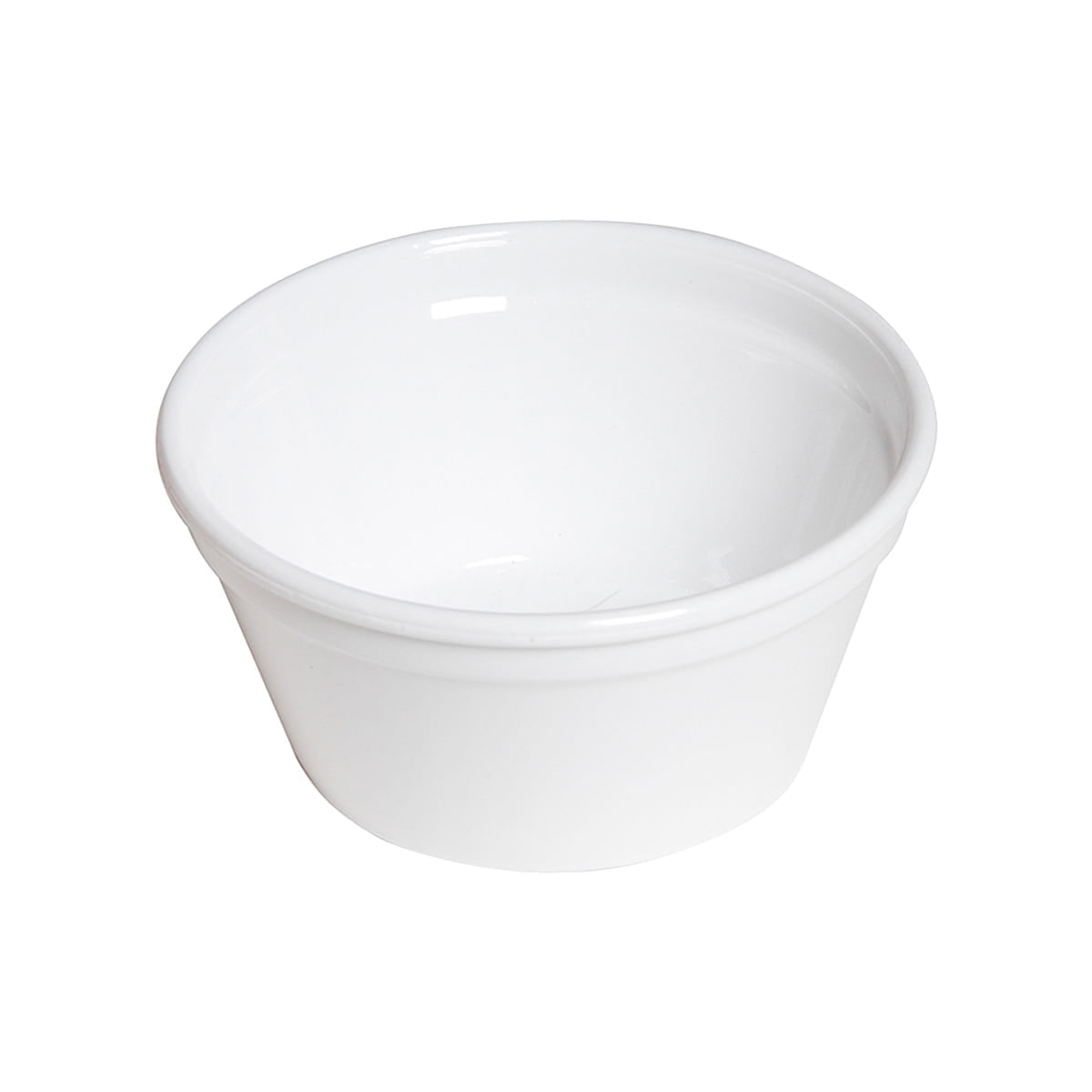 Ramequim Cheff 240ml Branco em Polipropileno