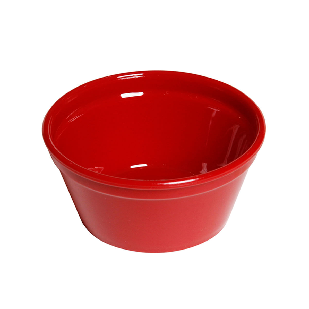 Ramequim Cheff 240ml Vermelho em Policarbonato