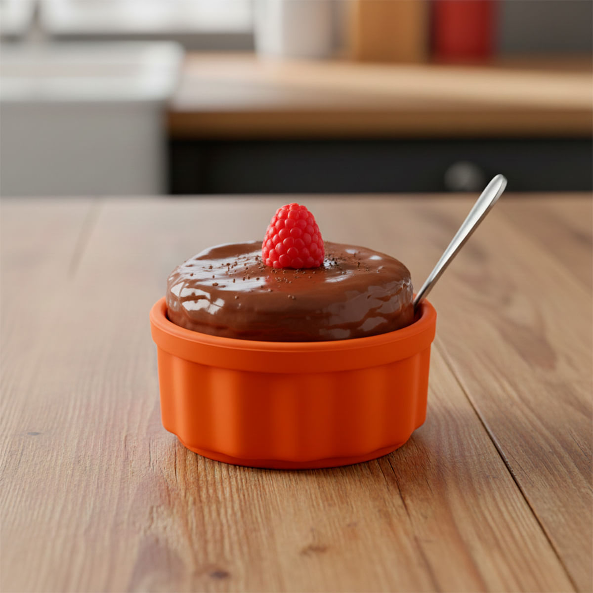 Ramequim Gourmet Bliss 150ml Laranja em Silicone - Imagem 2