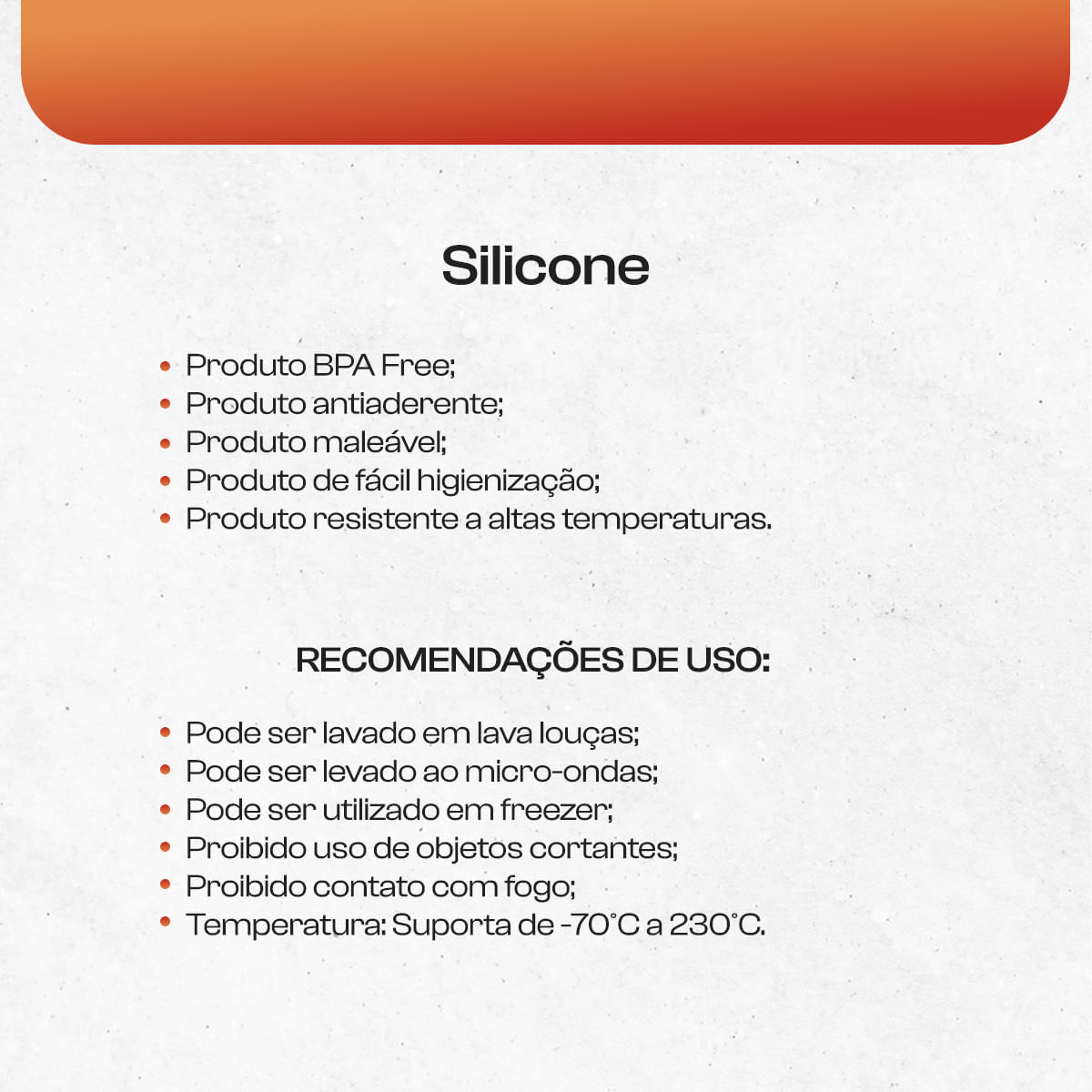 Ramequim Gourmet Bliss 150ml Laranja em Silicone - Imagem 6