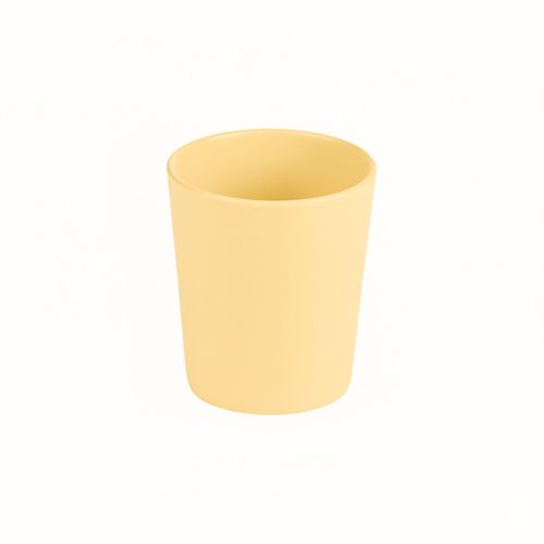 Copo Fresc Redondo 200ml Amarelo em Polipropileno - Linha Tendência VEM