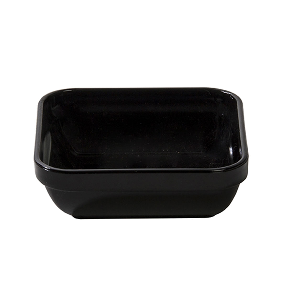 Travessa Cheff Quadrada 250ml Preta em Polipropileno – Linha Tropical VEM