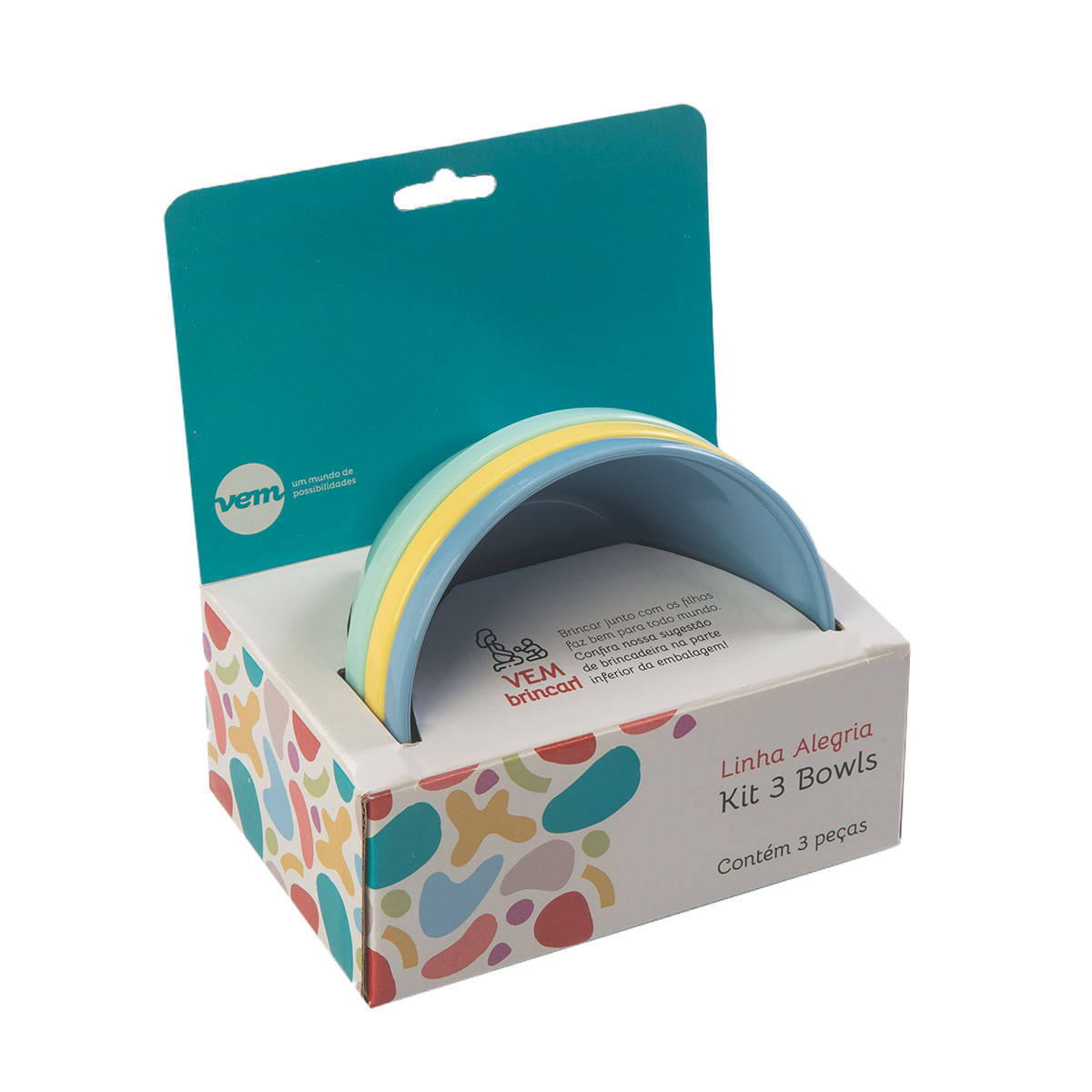 Kit Sopeira Cheff Infantil 250ml Colorido em Polipropileno