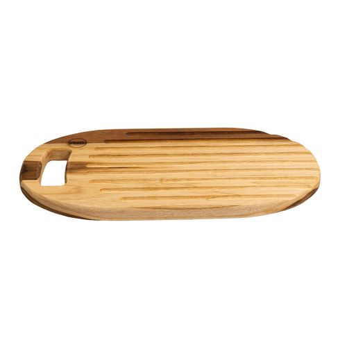 Tábua Migalheira 40x20cm em Madeira Teca - Linha Wooden Glow VEM
