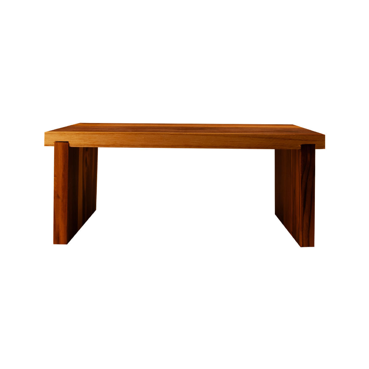 Expositor Modular para Pâtisserie 40x20x17cm em Madeira Teca