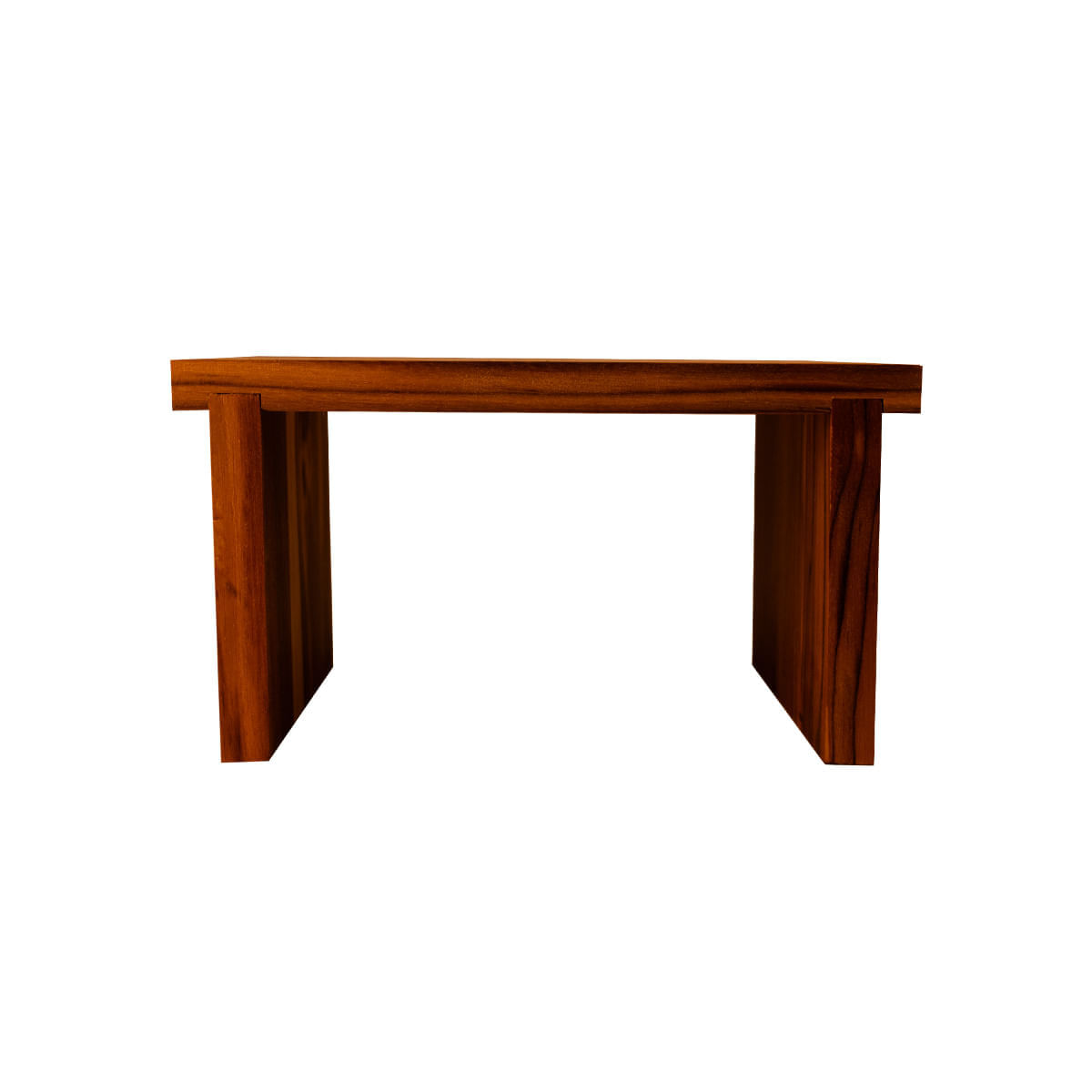 Expositor Modular para Pâtisserie 30x20x17cm em Madeira Teca