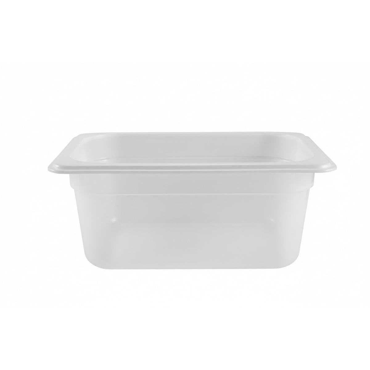 Cuba Gastronorm 1/4 100mm Translúcida em Polipropileno