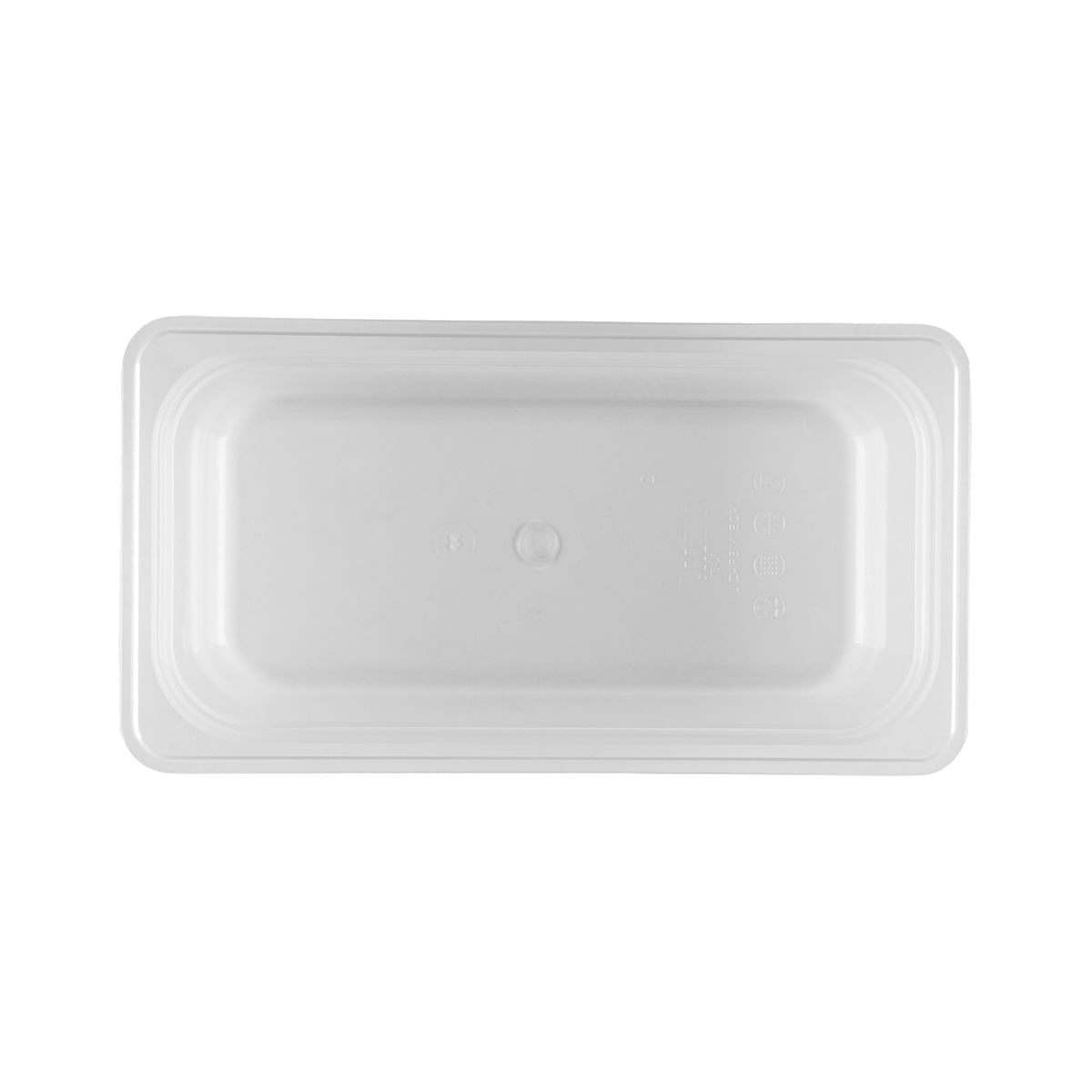 Cuba Gastronorm 1/4 100mm Translúcida em Polipropileno - Imagem 4