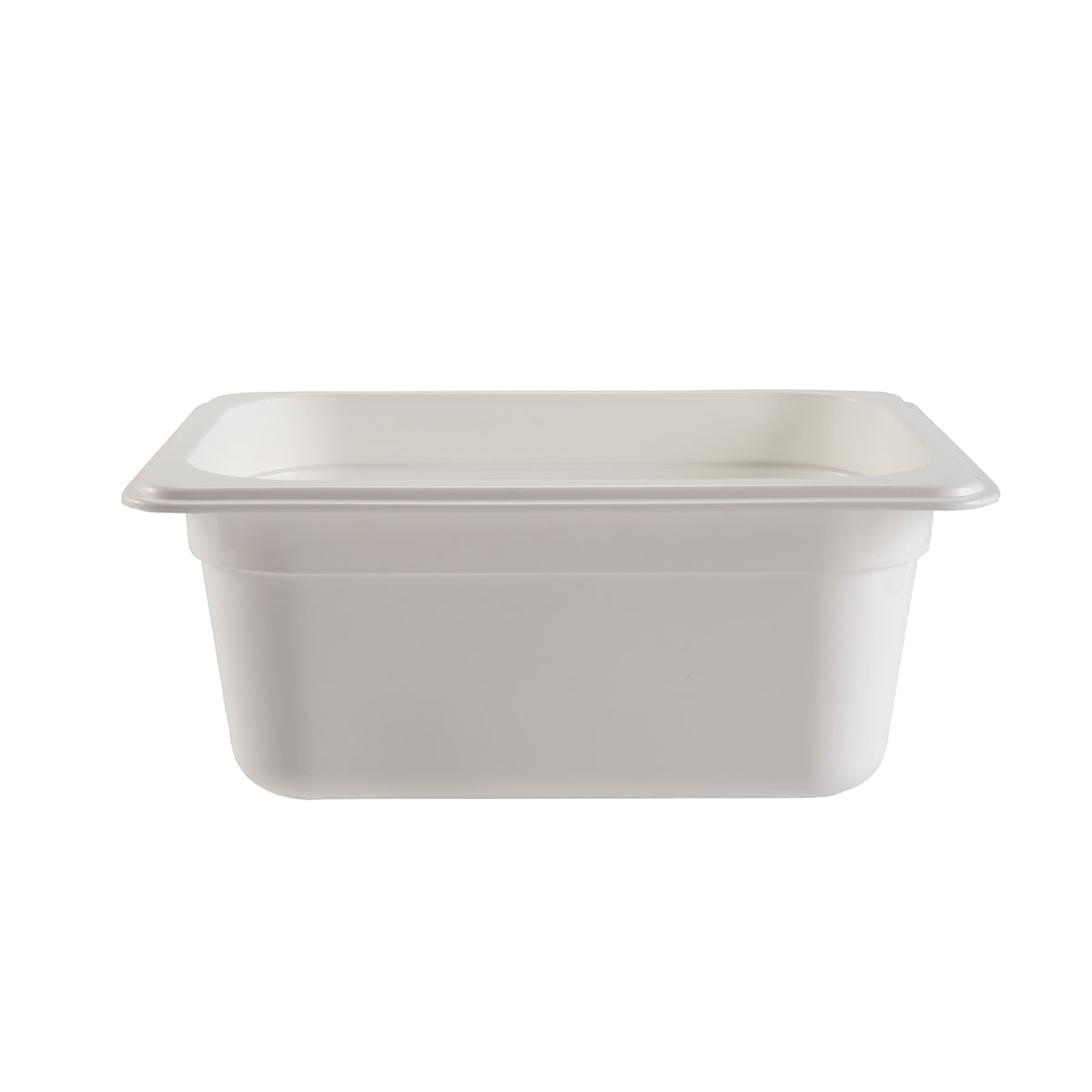 Cuba Gastronorm 1/4 100mm Branca em Polipropileno
