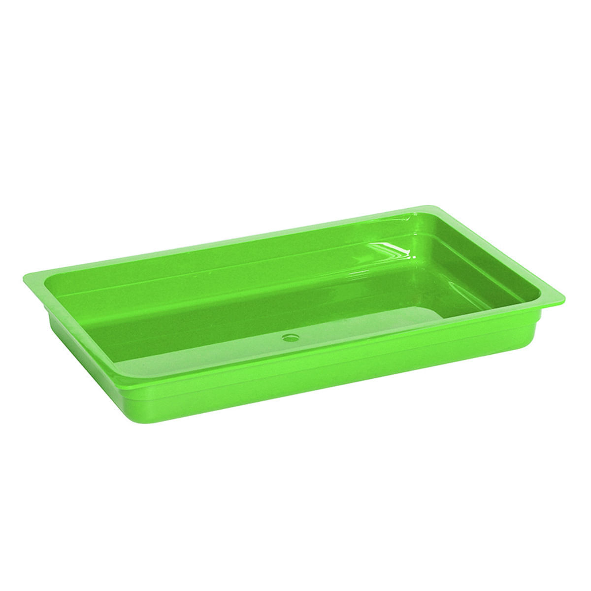 Cuba Gastronorm 1/1 65mm Verde em Polipropileno