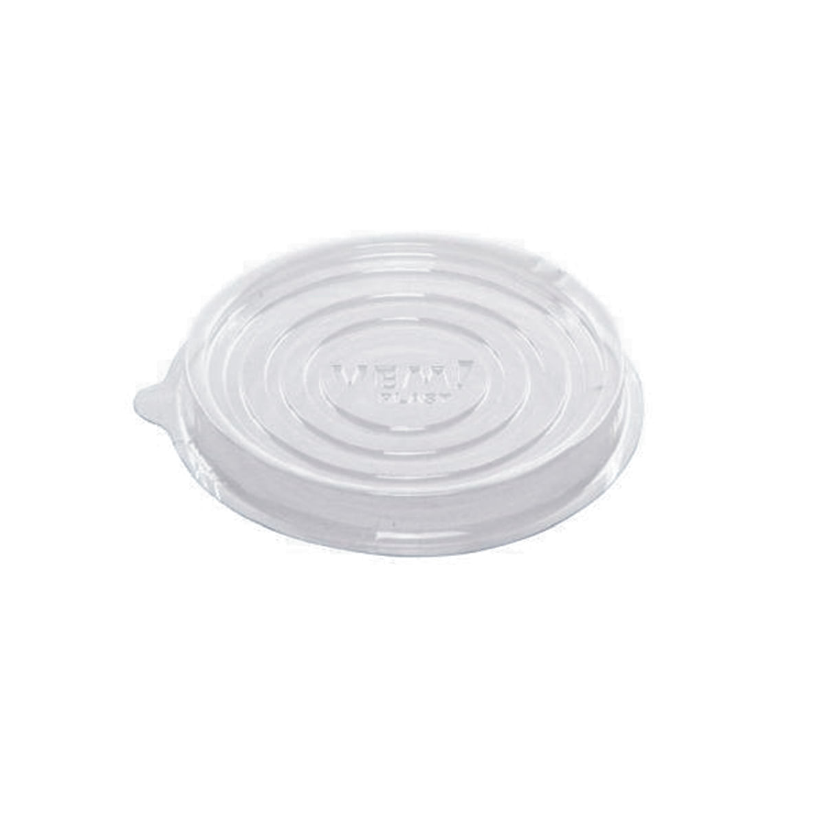 Tampa Descartável Para Sopeira 250ml Natural em PVC - 1.800 unidades