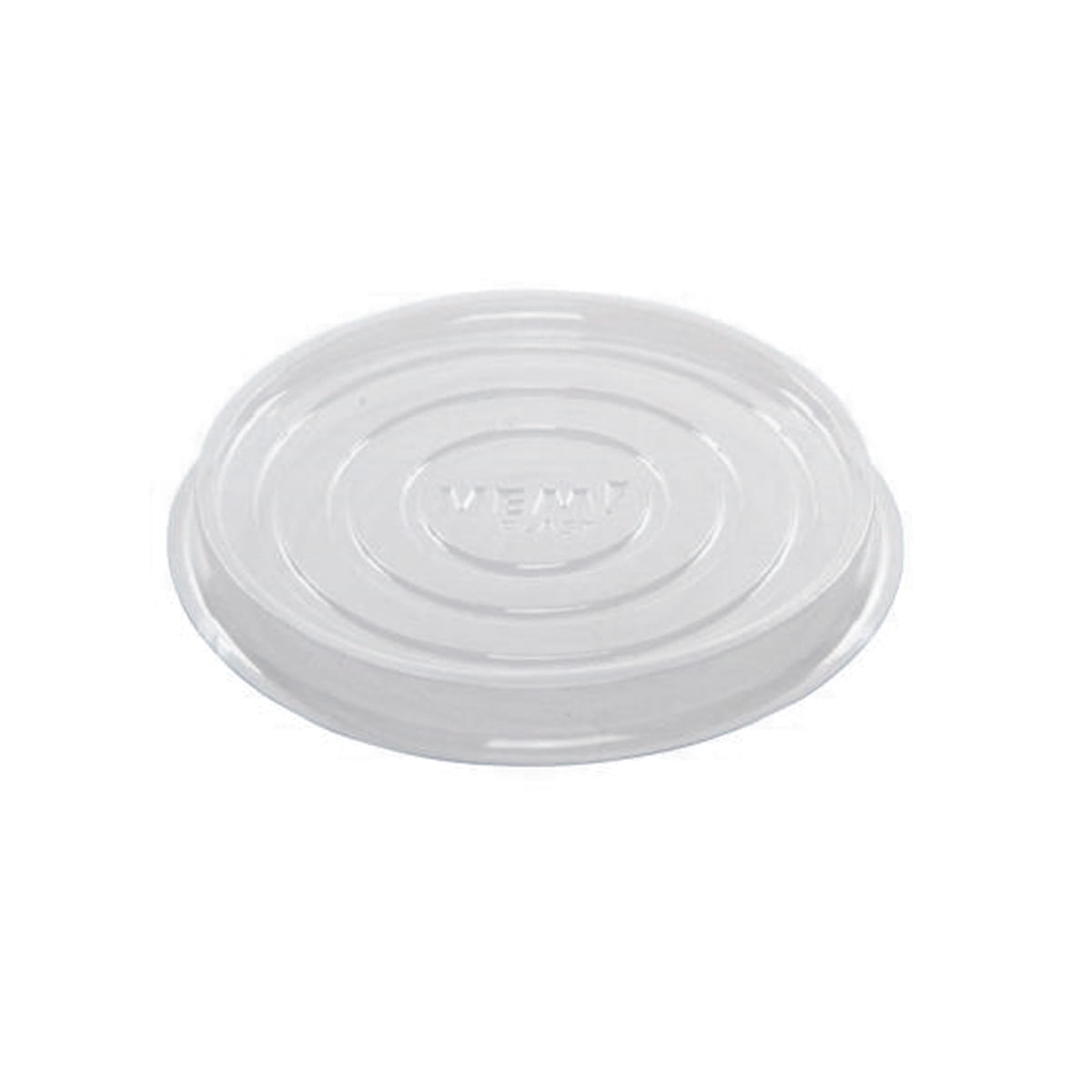 Tampa Descartável Para Sopeira 350ml Natural em PVC - 1.800 unidades
