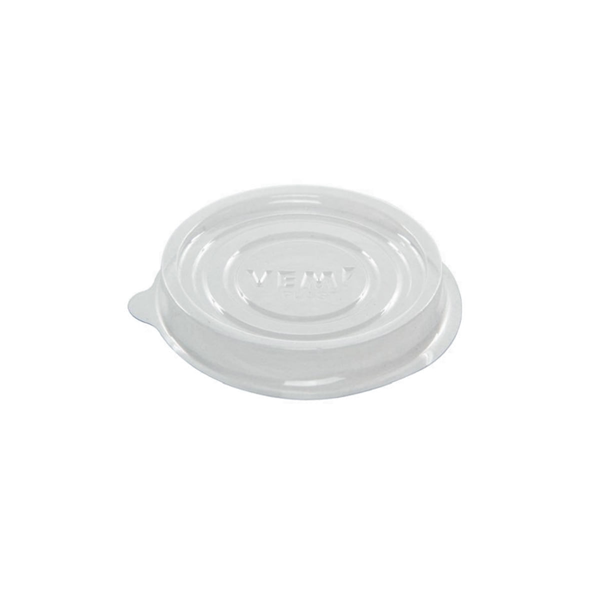 Tampa Descartável Para Cremeira 130ml Natural em PVC - 2.800 Unidades