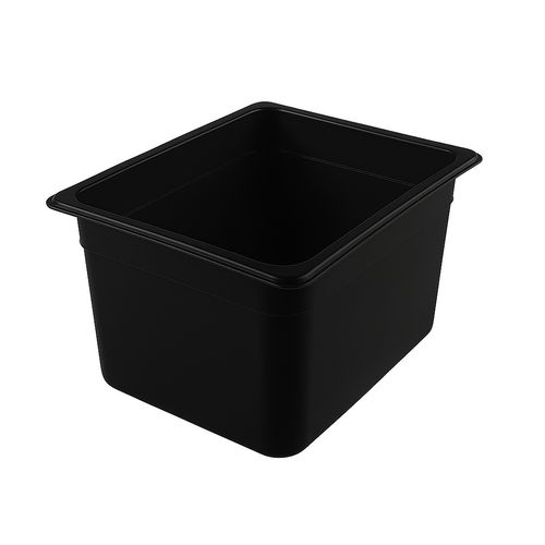 Cuba Gastronorm GN 1/2 200mm Preta em Polipropileno – Linha Tropical VEM