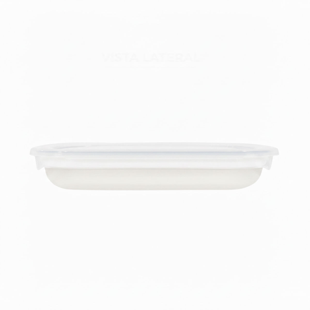 Pote Batch Cooking Hermético 600ml com Vedação Branca em Polipropileno - Linha Home VEM