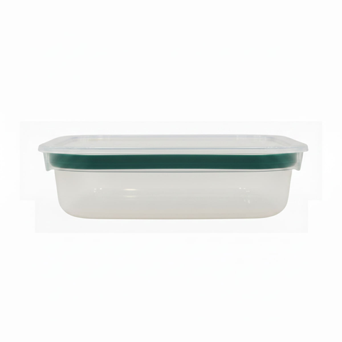 Pote Batch Cooking Hermético 1L com Vedação Verde em Polipropileno - Linha Home VEM