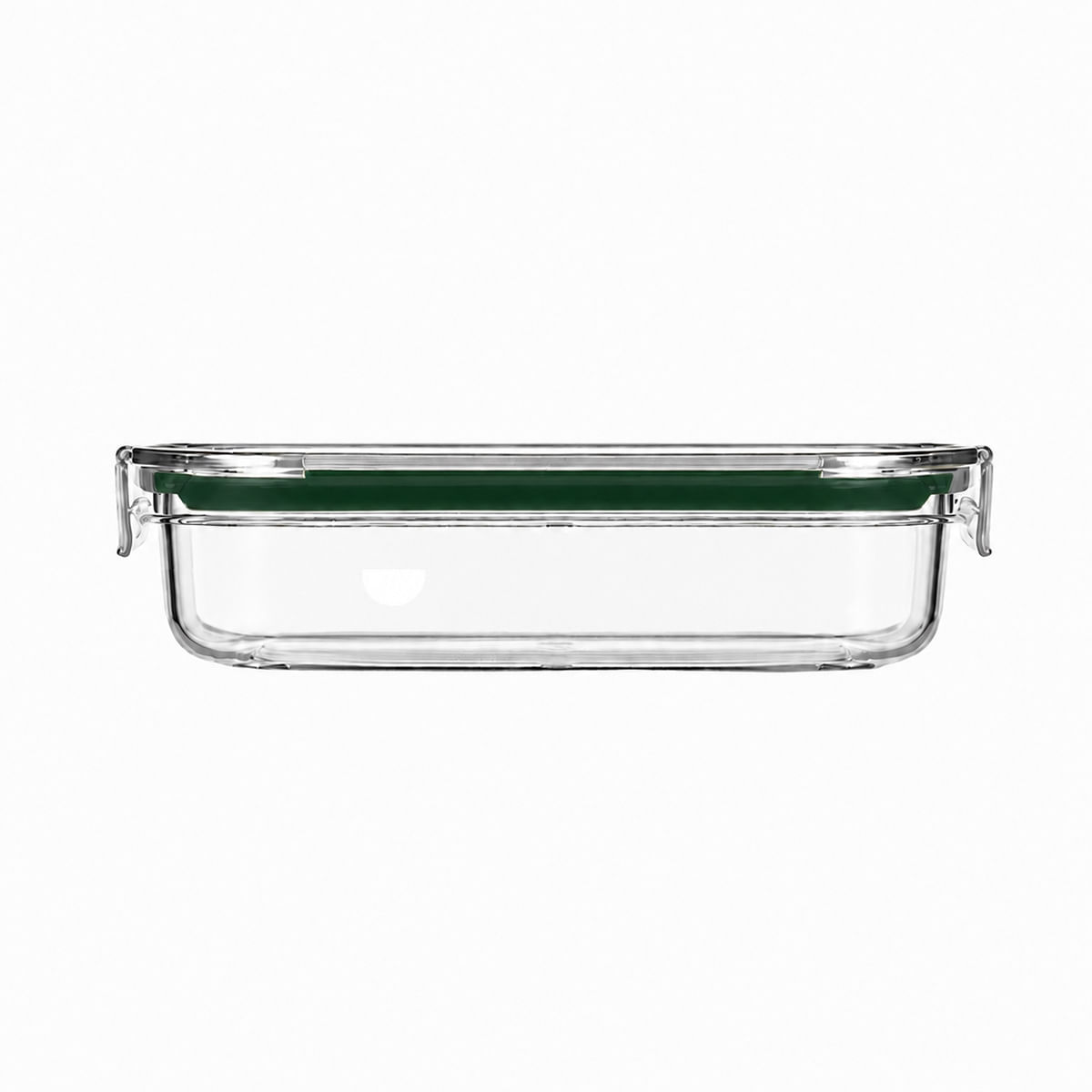 Pote Batch Cooking Hermético 1L com Vedação Verde em Tritan - Linha Home VEM