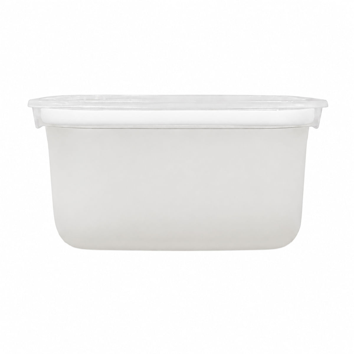Pote Batch Cooking Hermético 3L com Vedação Branca em Polipropileno - Linha Home VEM