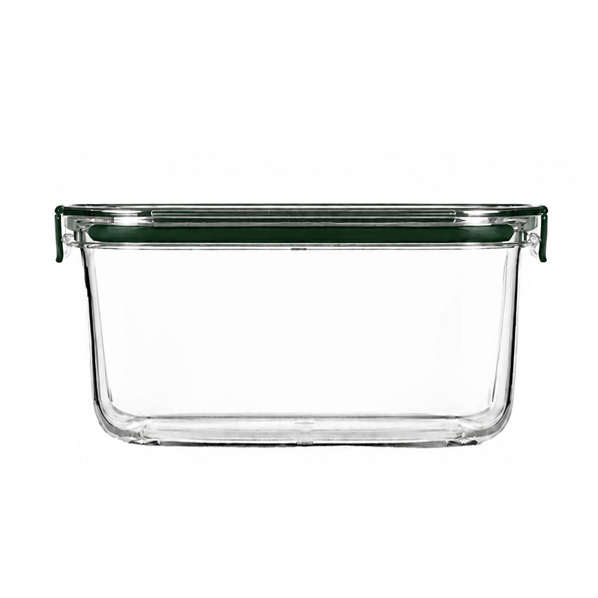 Pote Batch Cooking Hermético 3L com Vedação Verde em Tritan - Linha Home VEM
