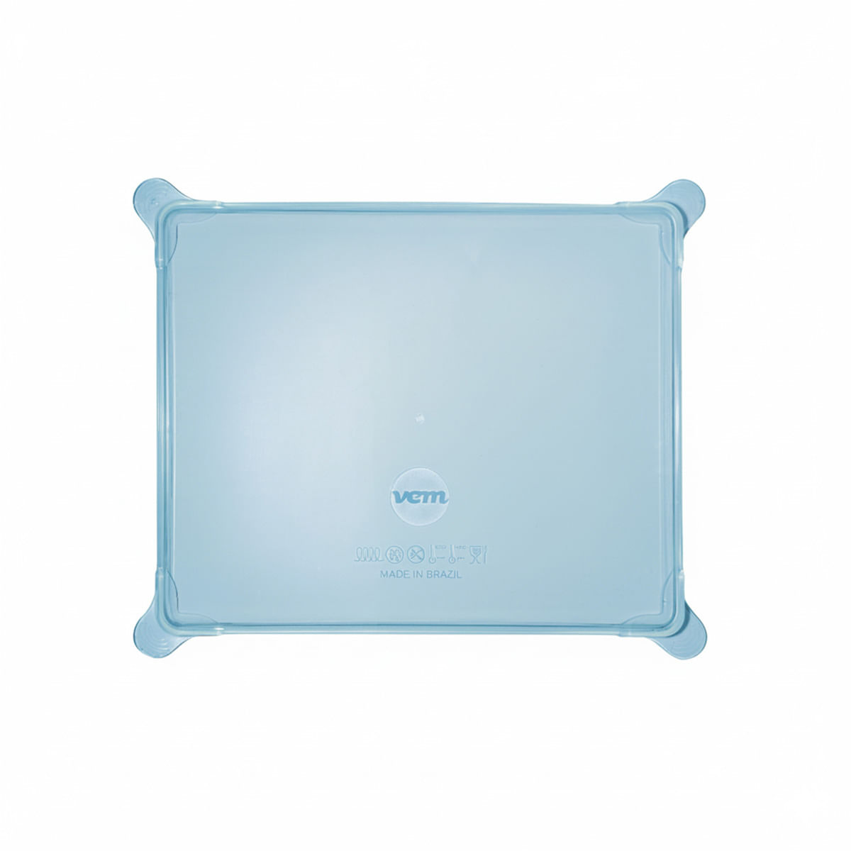 Tampa de Silicone para Cuba GN 1/2 Natural - Linha FlexiCook VEM