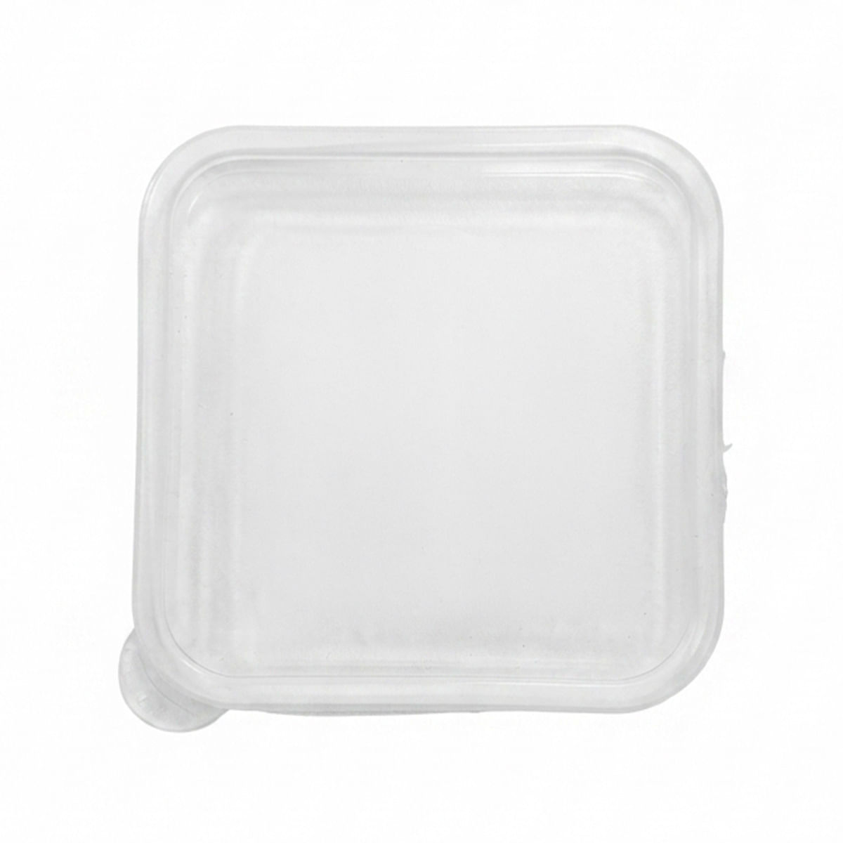 Tampa Hermetic Caps Quadrada 11x11cm Natural em Silicone - Linha Hermetic Caps VEM
